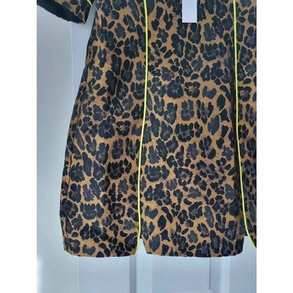 NWT For Love & LemonsJett Fitted Leopard Mini Dress XS - Picture 5 of 14